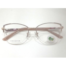 Marco de metal montado al hilo JC para dama modelo 6673