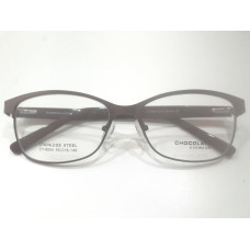 Marco de metal CHOCOLATE para dama modelo CT-0004